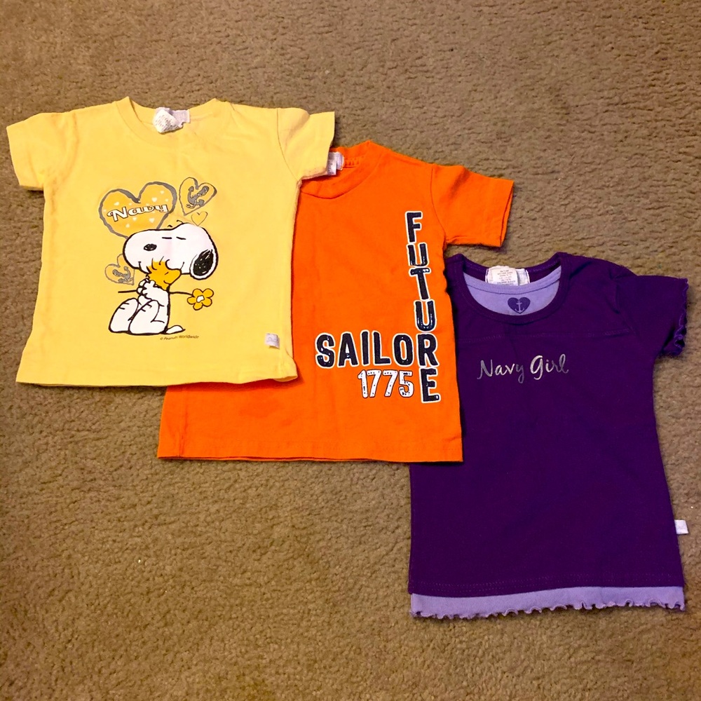 Toddler US Navy⛵️Tee Bundle